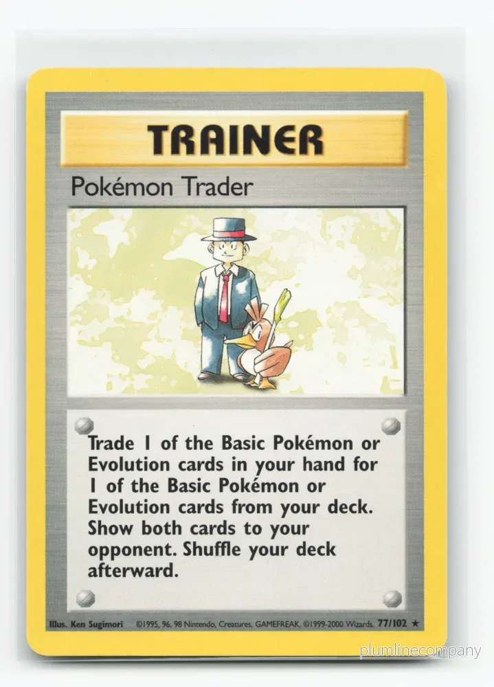 Pokémon Trader Shadowless 77/102 - Base