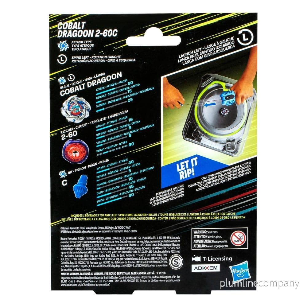Beyblade X Cobalt Dragoon 2-60C Launcher Set - Bild 3