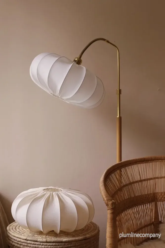 Moln lampskärm 40 cm till golvlampa och vägglampa - Bild 3