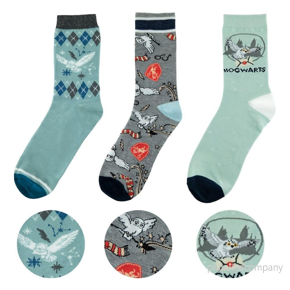 Harry Potter Sockor 3-Pack Hedwig - Bild 2