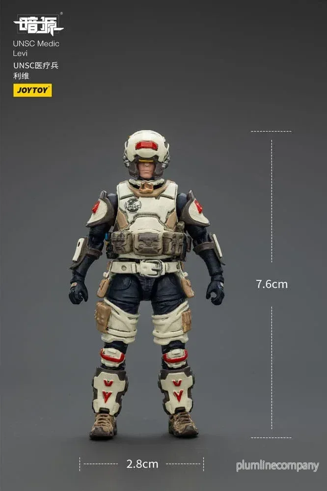 UNSC Dark Source Action Figur Medic Levi 7 cm - Bild 3