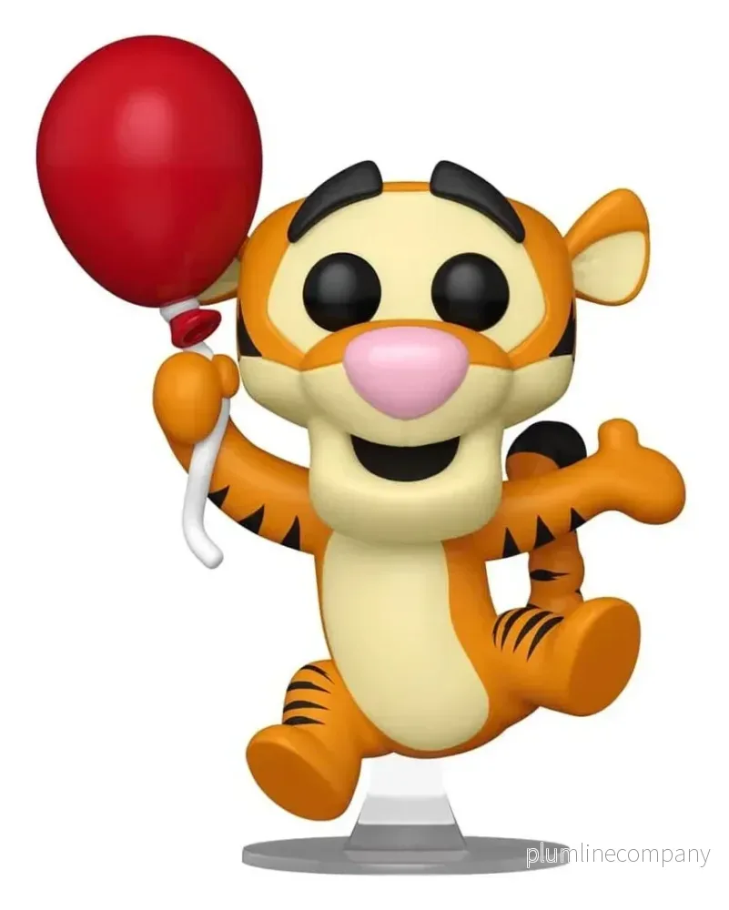 Winnie the Pooh POP! Animation Figur Tigger med Ballong 9 cm - Bild 2