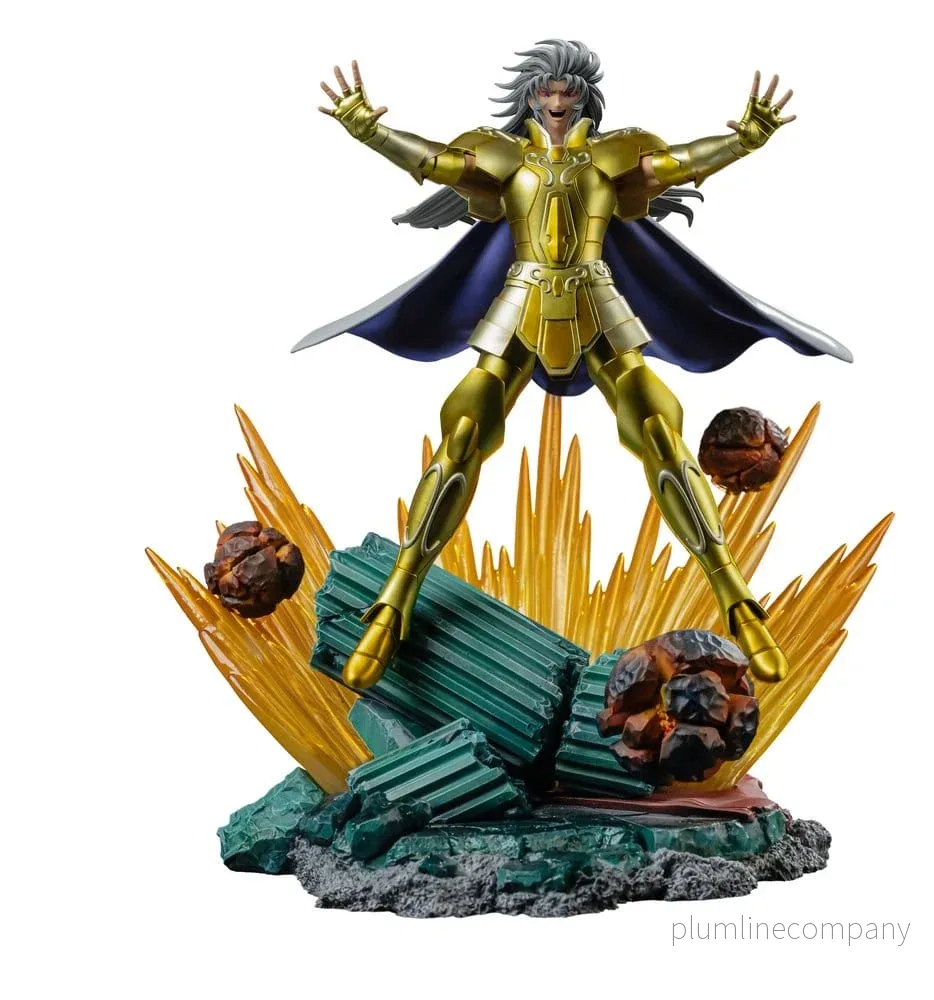 Saint Seiya Art Scale Figur 1/10 Gemini Saga 26 cm – Detaljerad samlarfigur i hög kvalitet - Bild 3