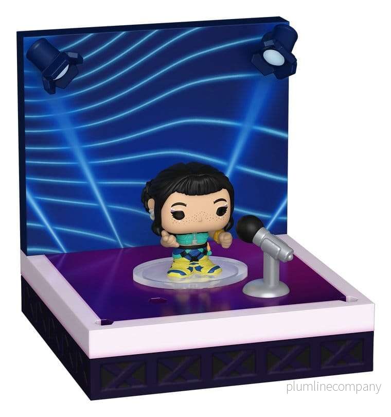 KPop Demon Hunters Bitty POP! Stages Vinylfigur Zoey 2,5 cm KPop Demon Hunters Bitty POP! Stages Vinylfigur Zoey 2,5 cm