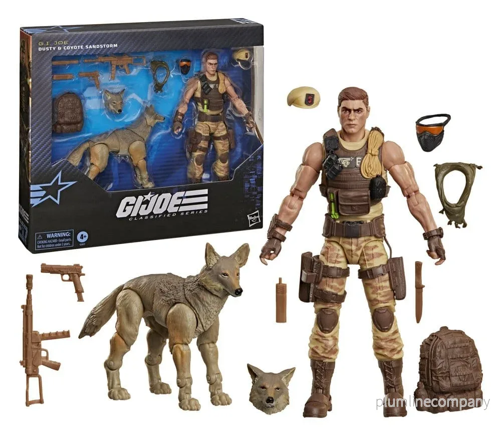 G.I. Joe Classified Series Actionfigur #217 Dusty & Coyote Sandstorm 15 cm - Bild 3