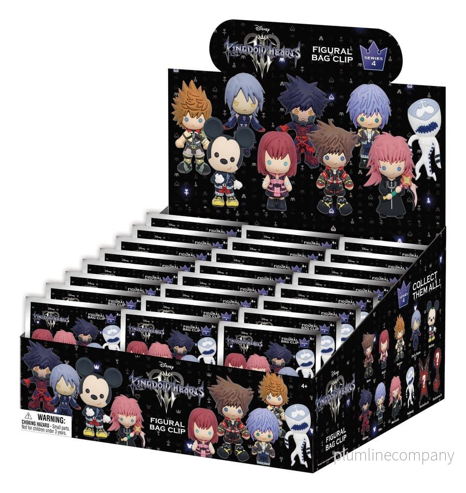 Kingdom Hearts 3D PVC Påsklämser Serie 4 Display (24) Kingdom Hearts 3D PVC Påsklämser Serie 4 Display (24)