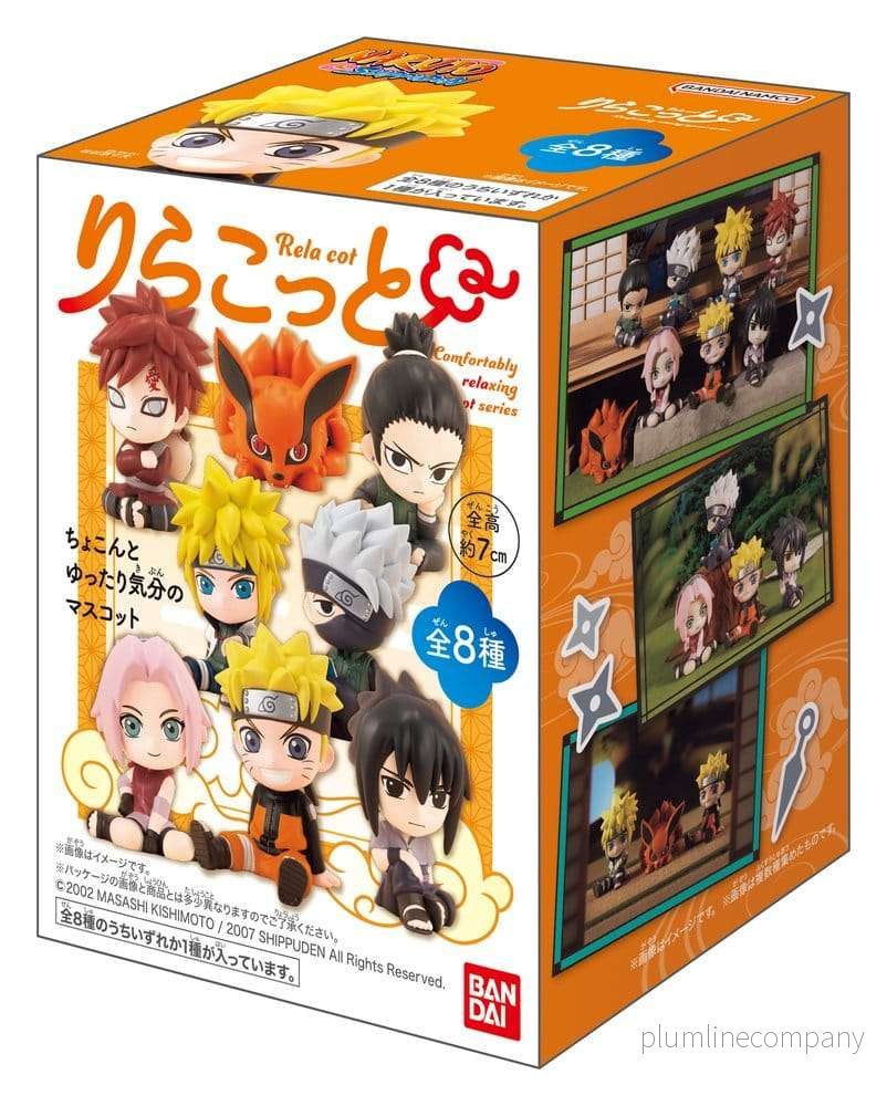 Naruto Relacot minifigurer Blind Box 7 cm Display (10) - Bild 3