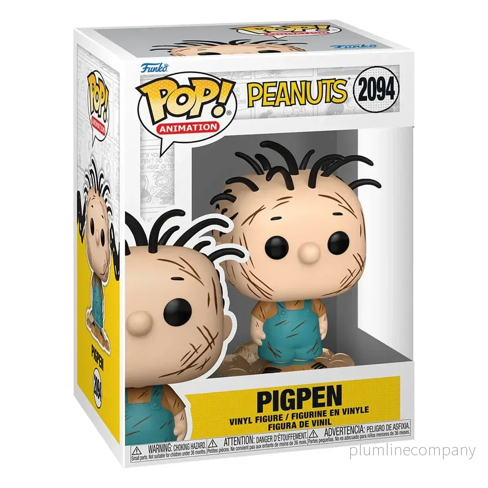 Peanuts POP! TV Figur Pigpen 9 cm - Samlarfigur från Funko - Bild 3