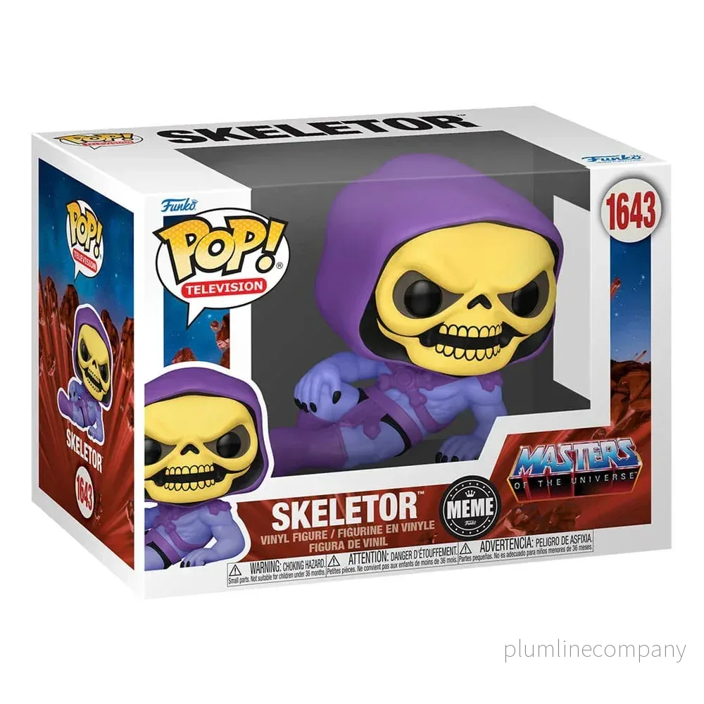 Masters of the Universe POP! TV Vinyl Figur Skeletor (Meme) 9 cm - Bild 3