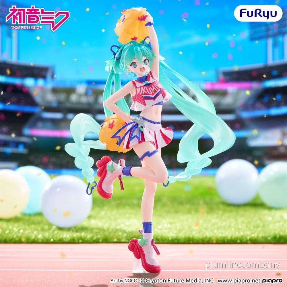 Hatsune Miku Muchute PVC-figur Cheerleader Ver. 22 cm
