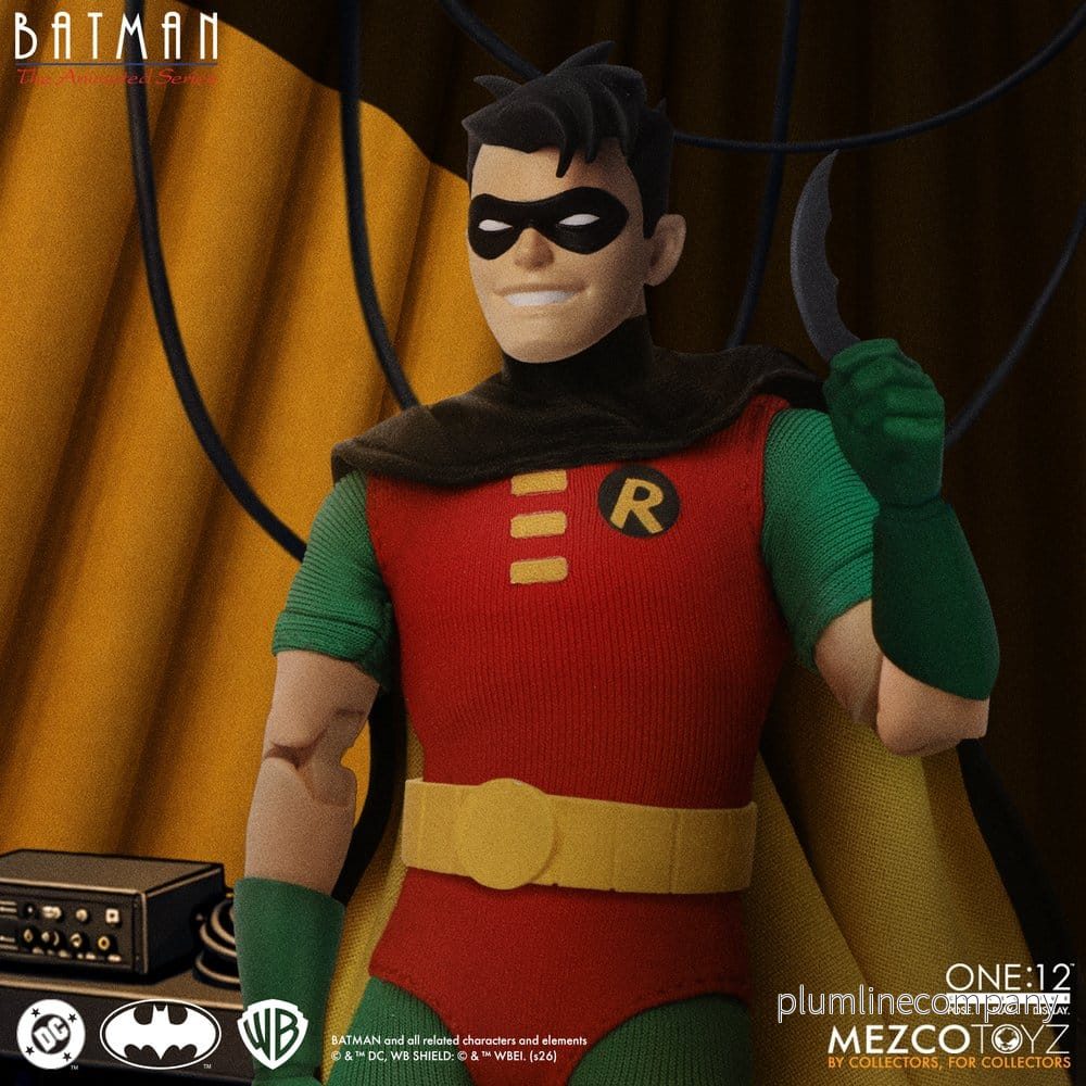 Batman: Den Animerade Serien One:12 Collective Action Figur 1/12 Robin 17 cm - Bild 3