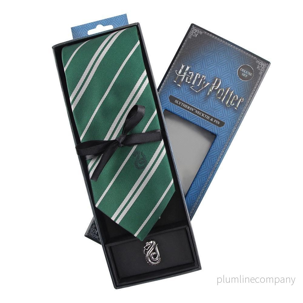 Harry Potter Slytherin Fluga och Metal Pins Deluxe Box - Bild 2