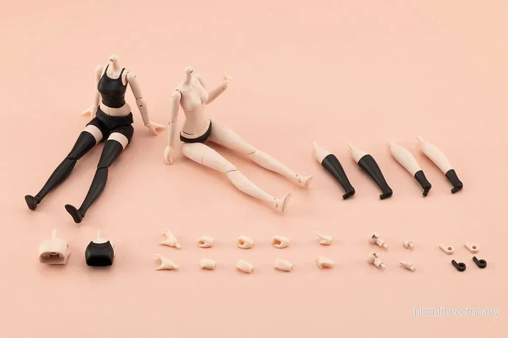Sousai Shojo Teien Accessory Set för 1/10 Action Figur Klä Upp Kropp Färg C Storlek S - Bild 3