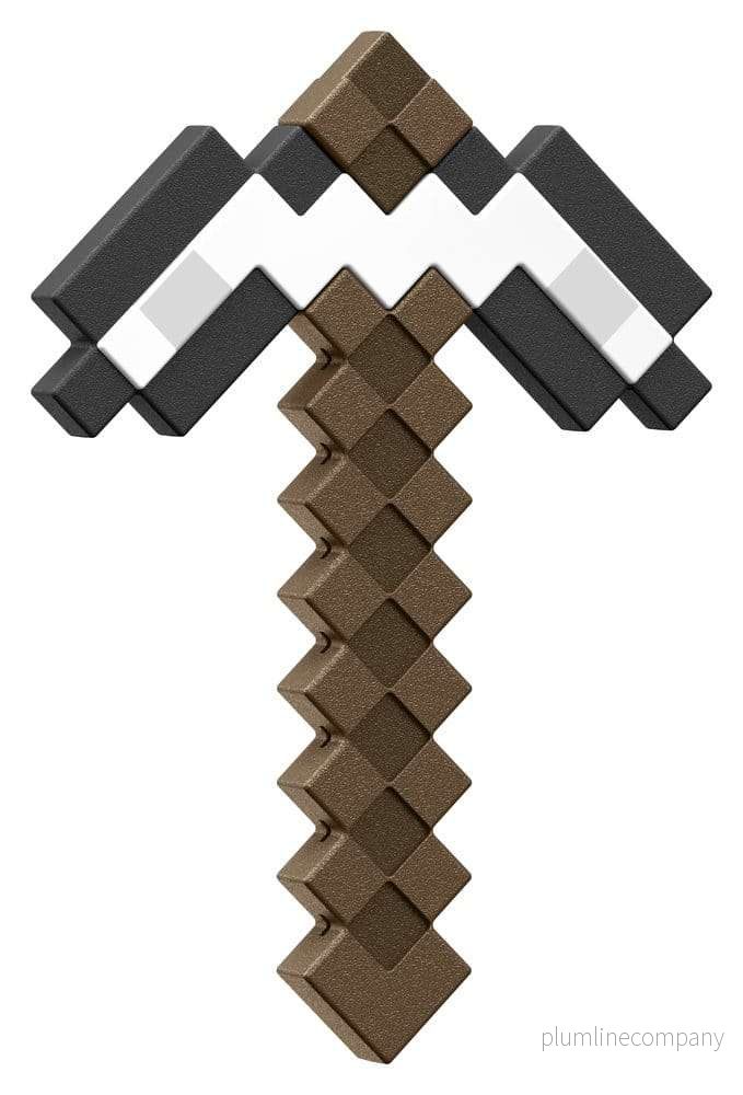 Minecraft Roleplay Replica Iron Pickaxe 35 cm - Bild 2