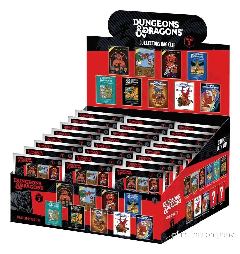 Dungeons & Dragons Classic 3D PVC Bag Clips Series 3 Blind Bag-display (24) - Bild 3