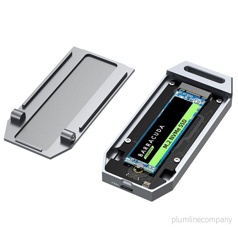 Maiwo K1695 USB4.0 NVMe extern kabinett 8TB M och B&M key 2280 - Bild 2