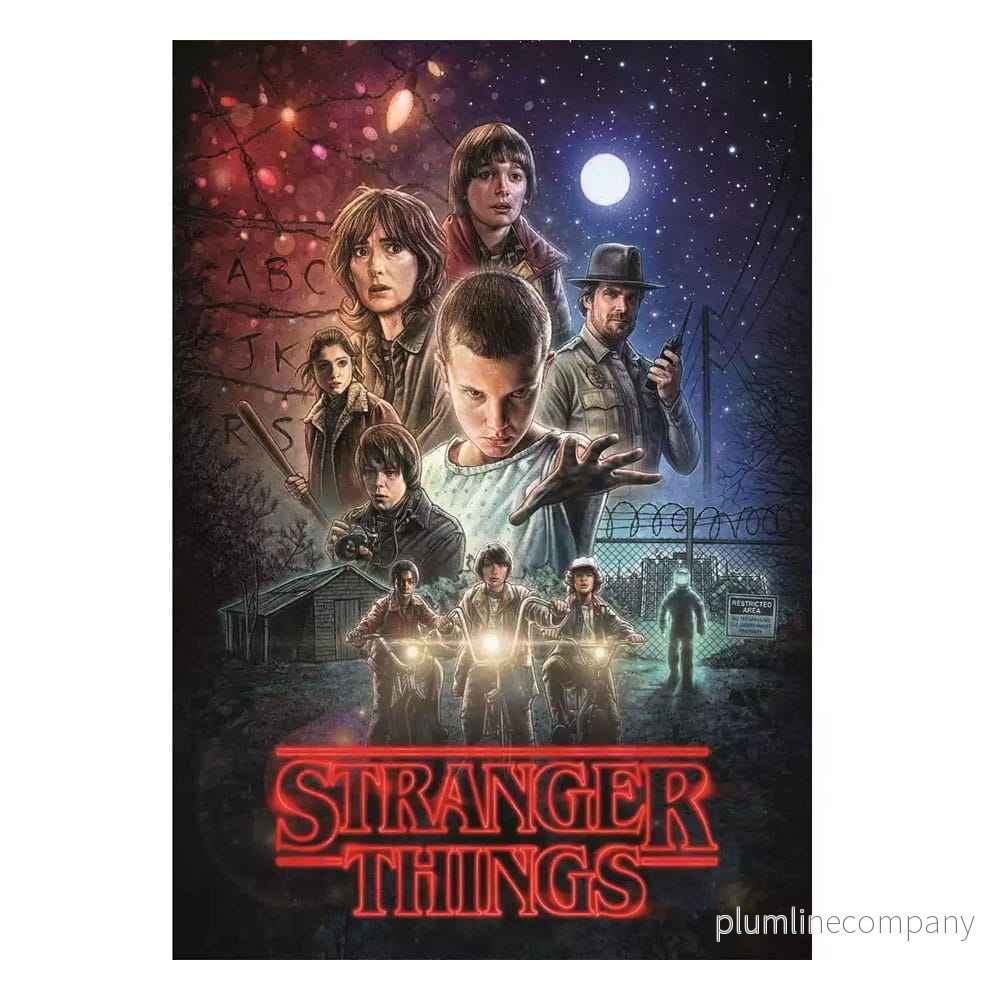 Stranger Things Pussel Säsong 1 (1000 bitar)