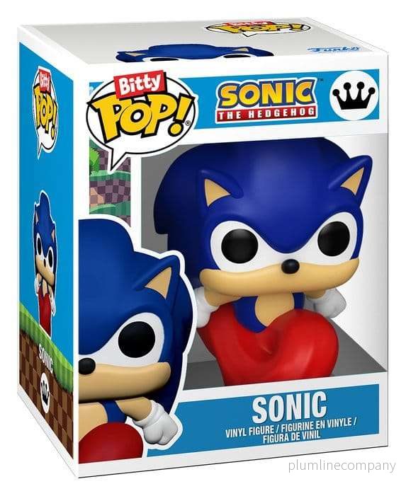 Sonic the Hedgehog Bitty POP! & Accessory vinylfigurer 2-pack Sonic w/KCHN 2 cm - Bild 2