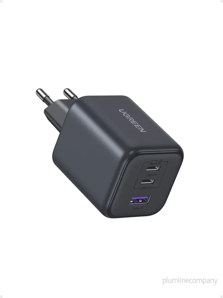 UGREEN 45W USB-C Laddare 3-portar, PPS snabbladdare UGREEN 45W USB-C Laddare 3-portar, PPS snabbladdare
