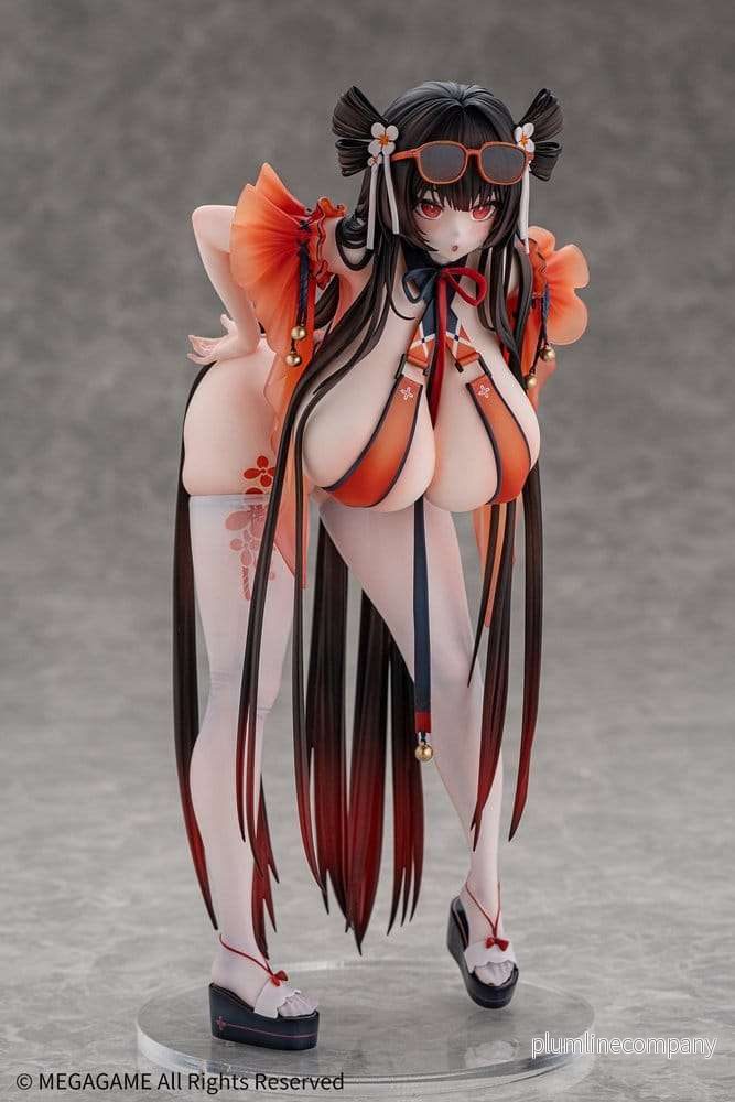 Daiblos Core PVC-figur 1/6 Maree Rouge Rakubai no Utage Version 25 cm - Bild 2