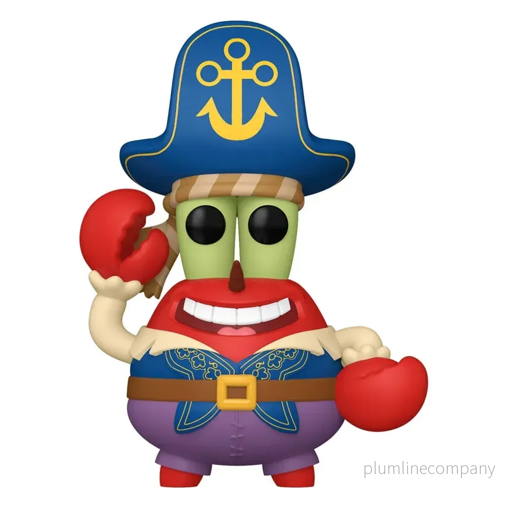 Svampbob POP! Figur Mr. Krabs (Pirate) 9 cm