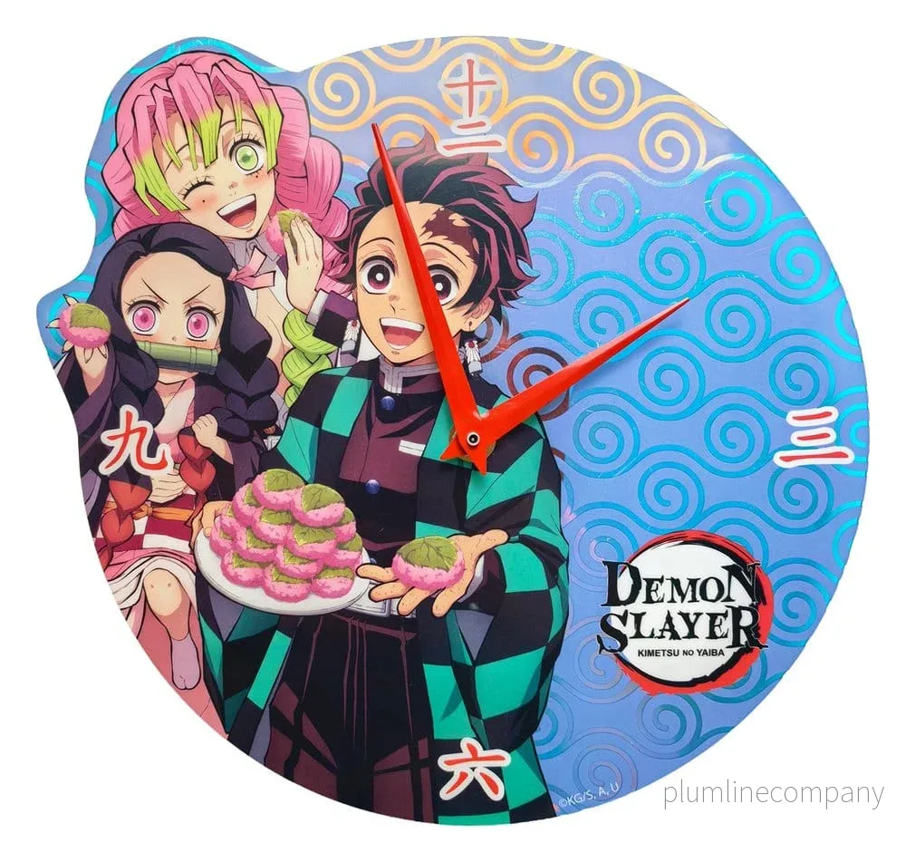 Demon Slayer: Kimetsu no Yaiba Väggklocka Holografisk - Bild 2