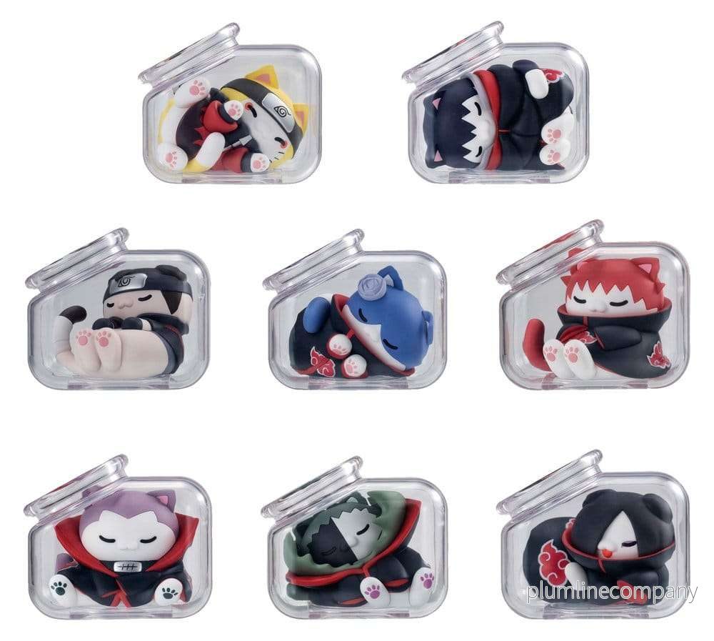 Naruto Shippuden Mega Cat Project Mini Figures Good Night Nyaruto! Gathering Akatsuki Edition Vol. 1 6 cm Blind Box Display (8) Naruto Shippuden Mega Cat Project Mini Figures Good Night Nyaruto! Gathering Akatsuki Edition Vol. 1 6 cm Blind Box Display (8)
