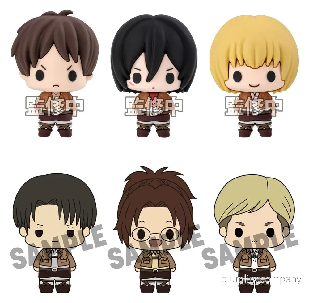 Attack on Titan Chokorin Collection Mini-figurer 5 cm Blindbox Display (6 stycken) Attack on Titan Chokorin Collection Mini-figurer 5 cm Blindbox Display (6 stycken)