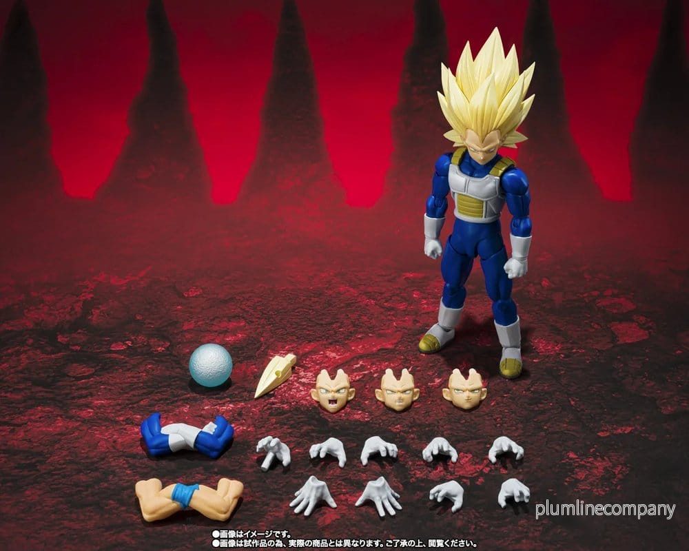 Dragon Ball Daima S.H.Figuarts Actionfigur Super Saiyan 3 Vegeta 15 cm - Bild 2