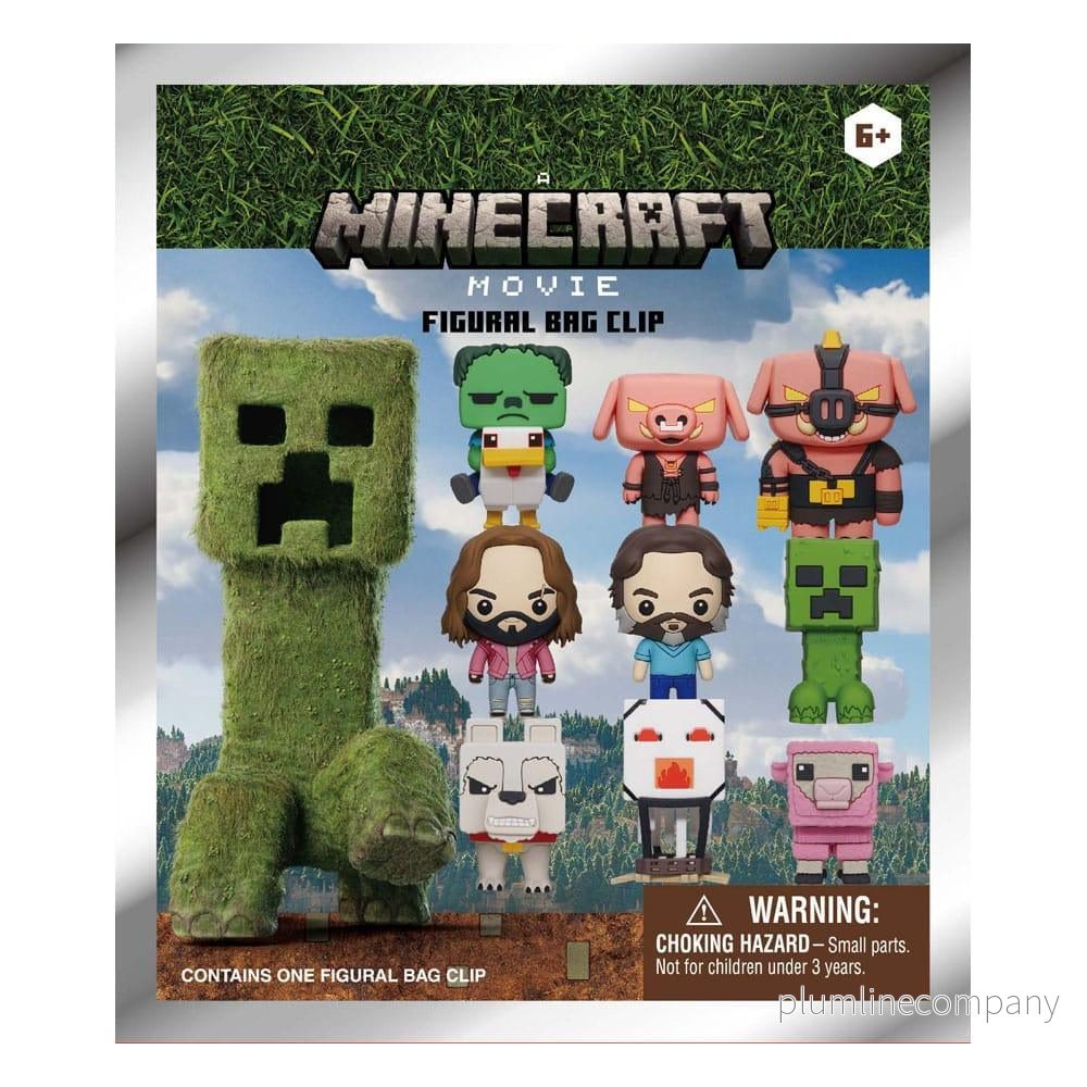 Minecraft 3D PVC Bag Clips Series 1 Display (24) - Bild 3