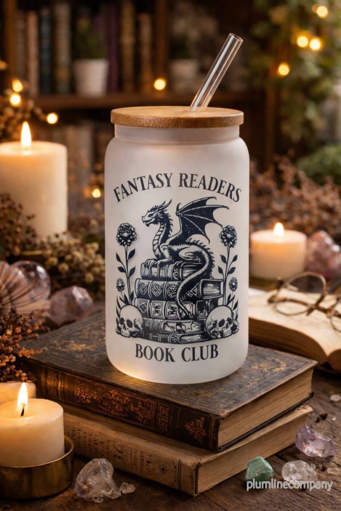 Fantasy readers book club – glasmugg från the cute cloud Fantasy readers book club – glasmugg från the cute cloud