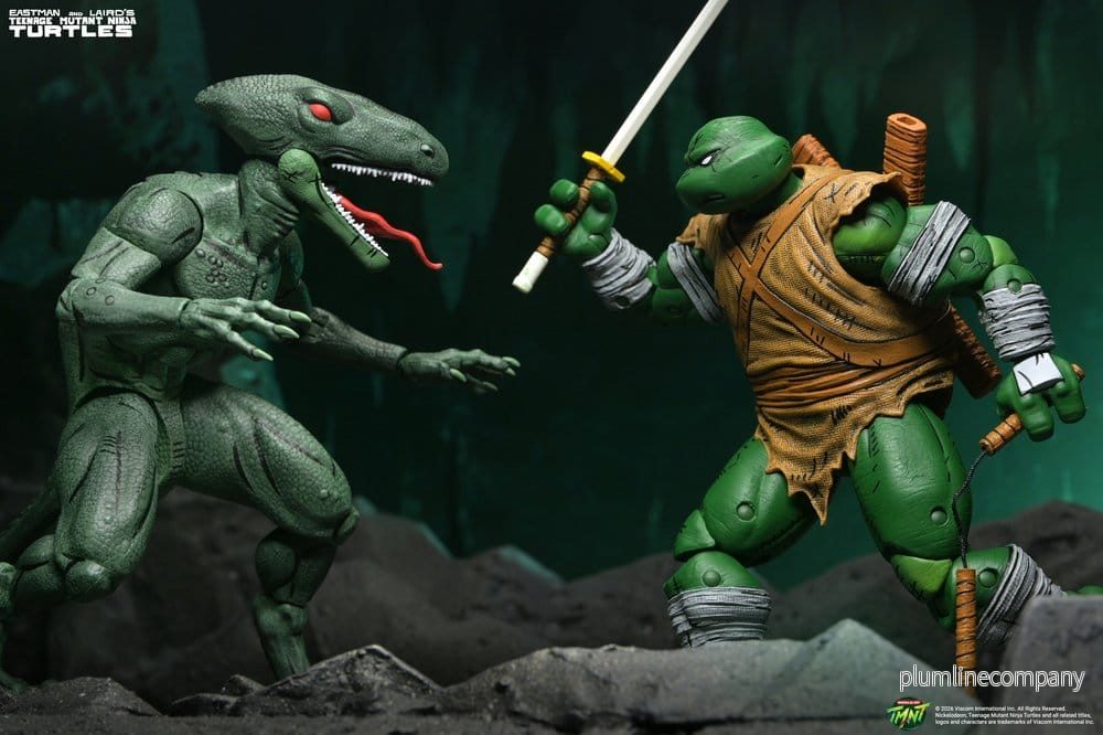 Teenage Mutant Ninja Turtles (Mirage Comics) Actionfigur 2-pack Daimyo Orkai & Raptor 18 cm - Bild 2