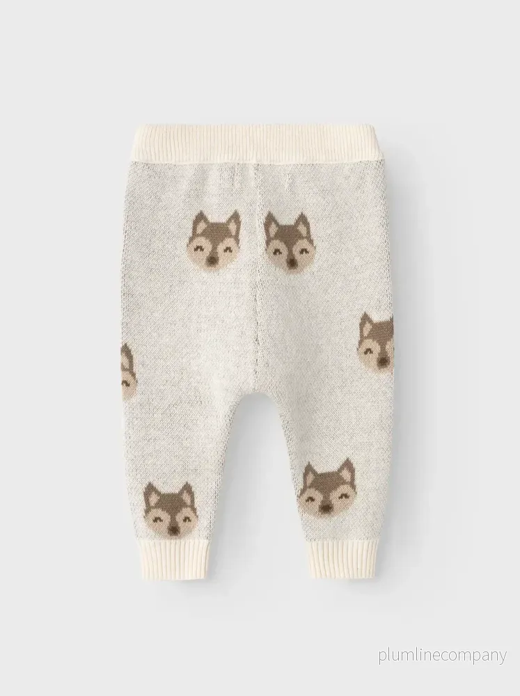 Sista ex Stl. 68 & 86 - NORMAL PASSFORM BYXOR - NBMLAMOE KNIT PANT LIL - BIRCH - Bild 2