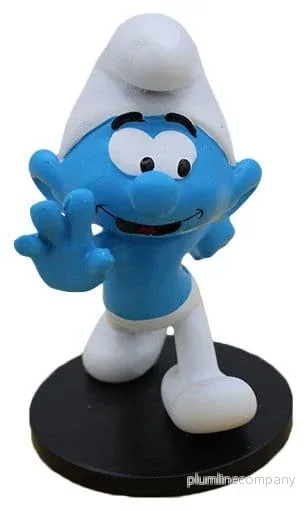 Smurfarna Figur Smurf 11 cm i Detaljerad Resin Smurfarna Figur Smurf 11 cm i Detaljerad Resin