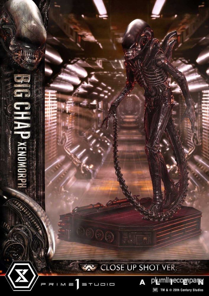 Alien (film) Museum Masterline XL staty 1/3 Big Chap Xenomorph Close Up Shot Ver. 100 cm - Bild 3