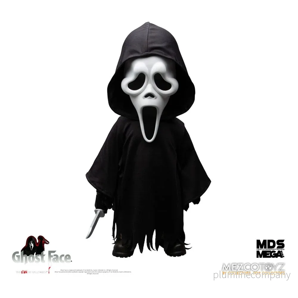Ghost Face MDS Mega Scale Gosedjur Docka Ghost Face 38 cm