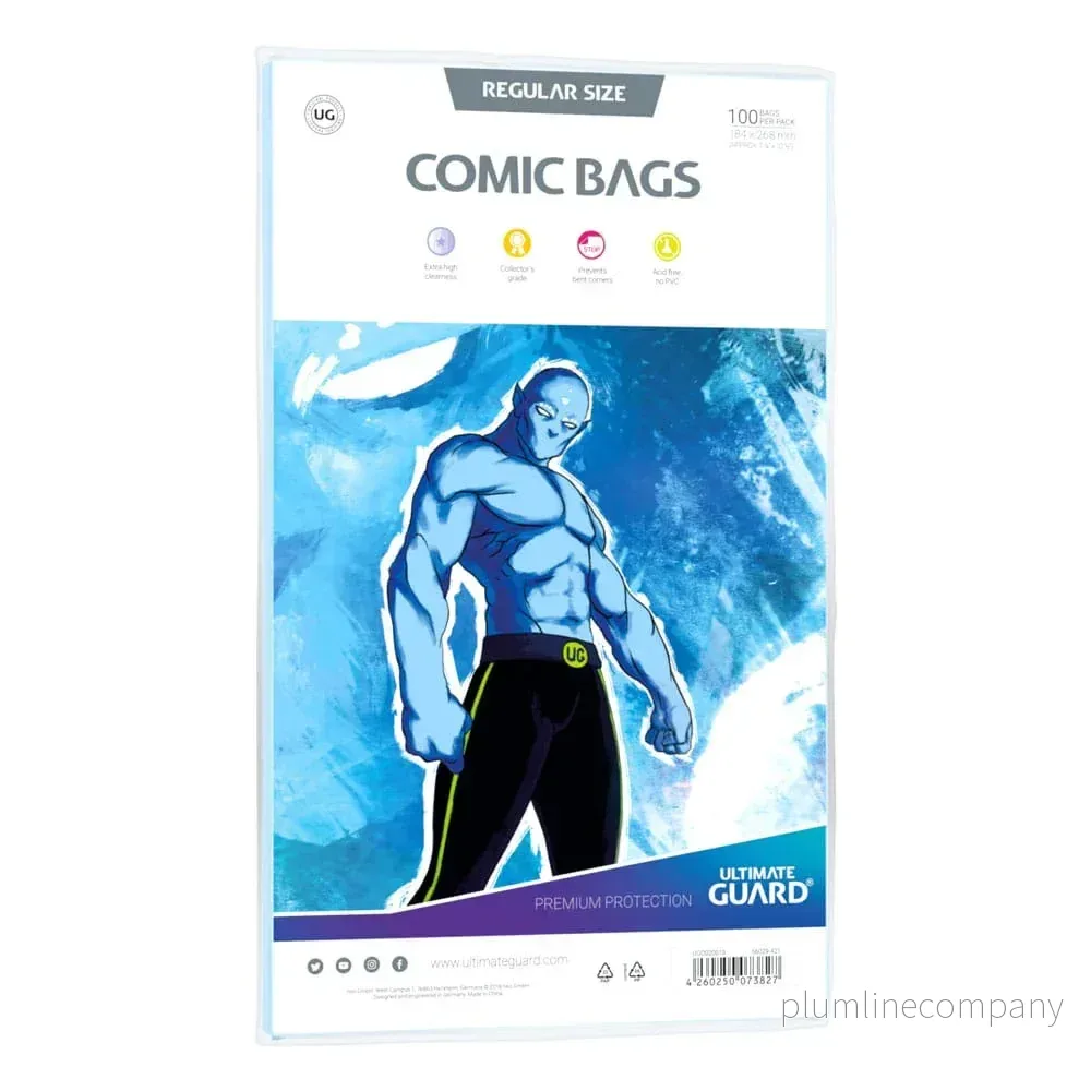 Ultimate Guard Comic Bags Standard (100) - Regular Size - Bild 2