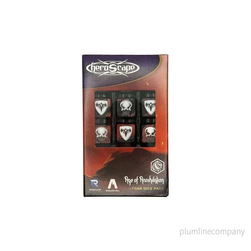 Heroscape Dice Set Utgar – Ultimat Kraft för Ditt Spel Heroscape Dice Set Utgar – Ultimat Kraft för Ditt Spel