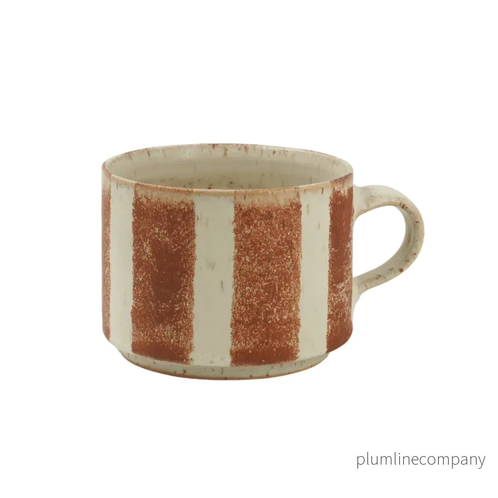 Randig kaffekopp Öland