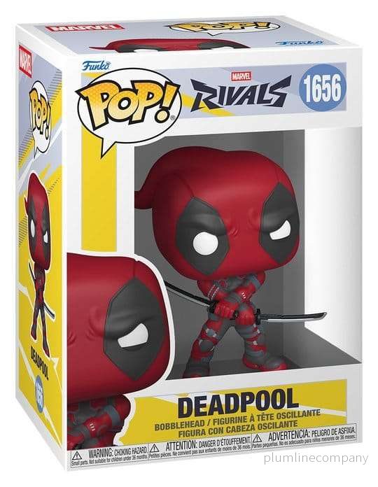 Marvel Rivals POP! Games Vinyl Figure Deadpool 9 cm - Bild 2