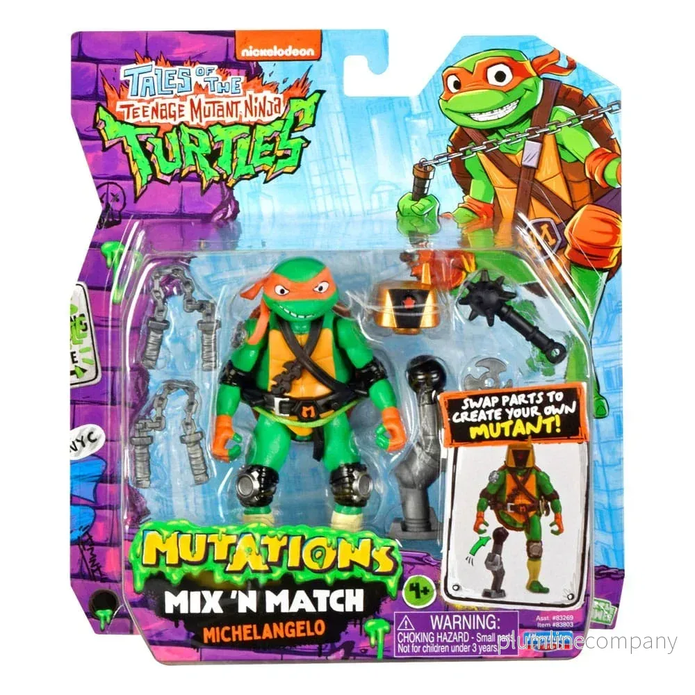 Tales of the Teenage Mutant Ninja Turtles Mix 'n Match Action Figur Michelangelo 12 cm - Bild 3