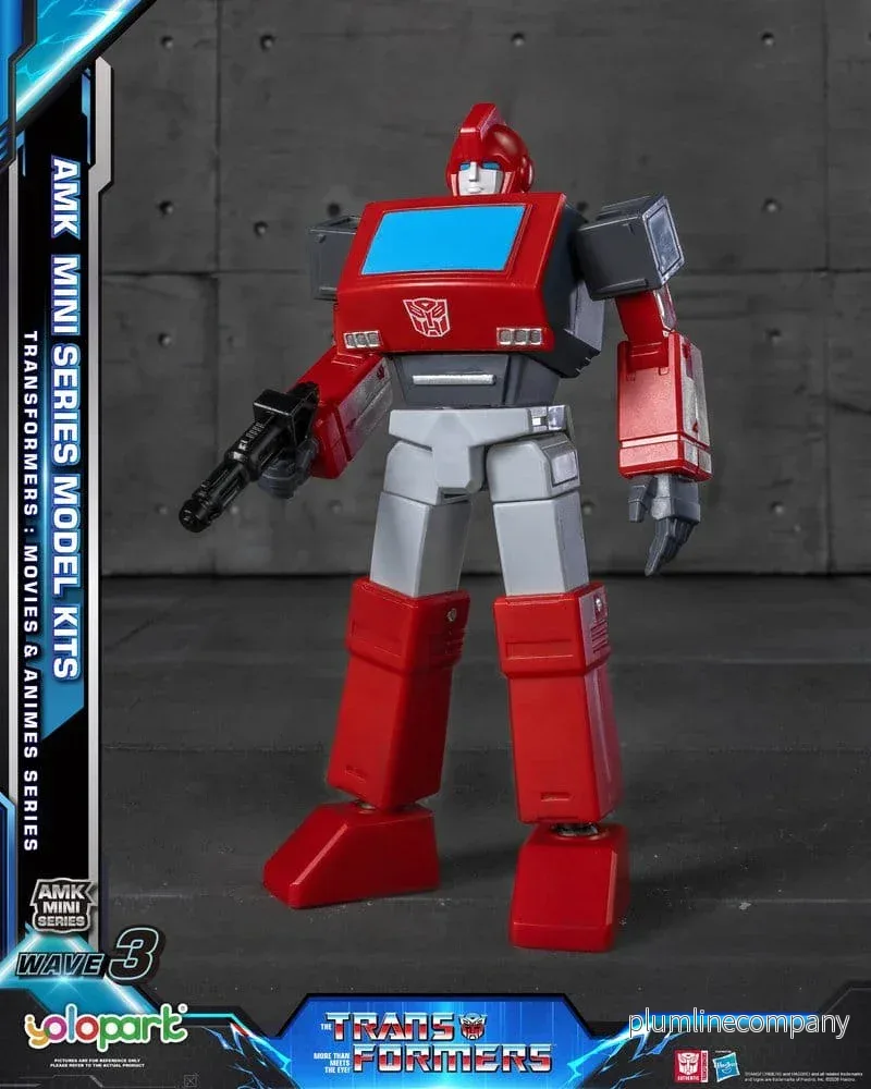 Transformers Generation One AMK Mini Series Plastmodellkit Vågen 3 Ironhide G1 11 cm Transformers Generation One AMK Mini Series Plastmodellkit Vågen 3 Ironhide G1 11 cm