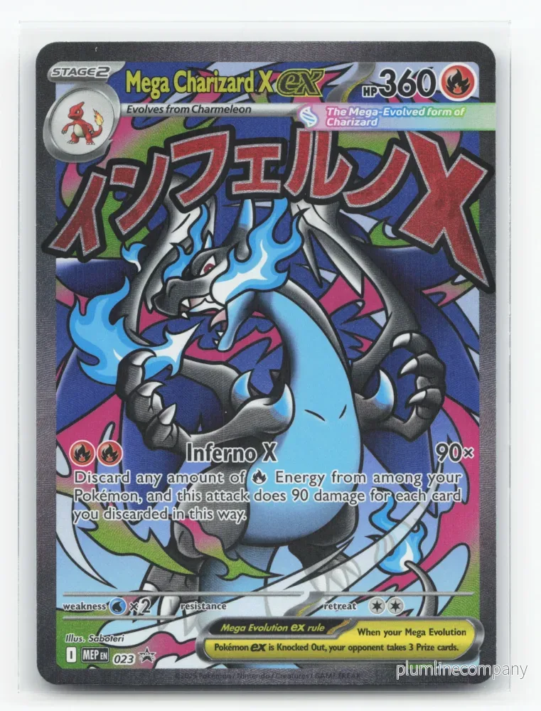 Mega Charizard X ex 023 – Mega Evolution Black Star Promos Mega Charizard X ex 023 – Mega Evolution Black Star Promos