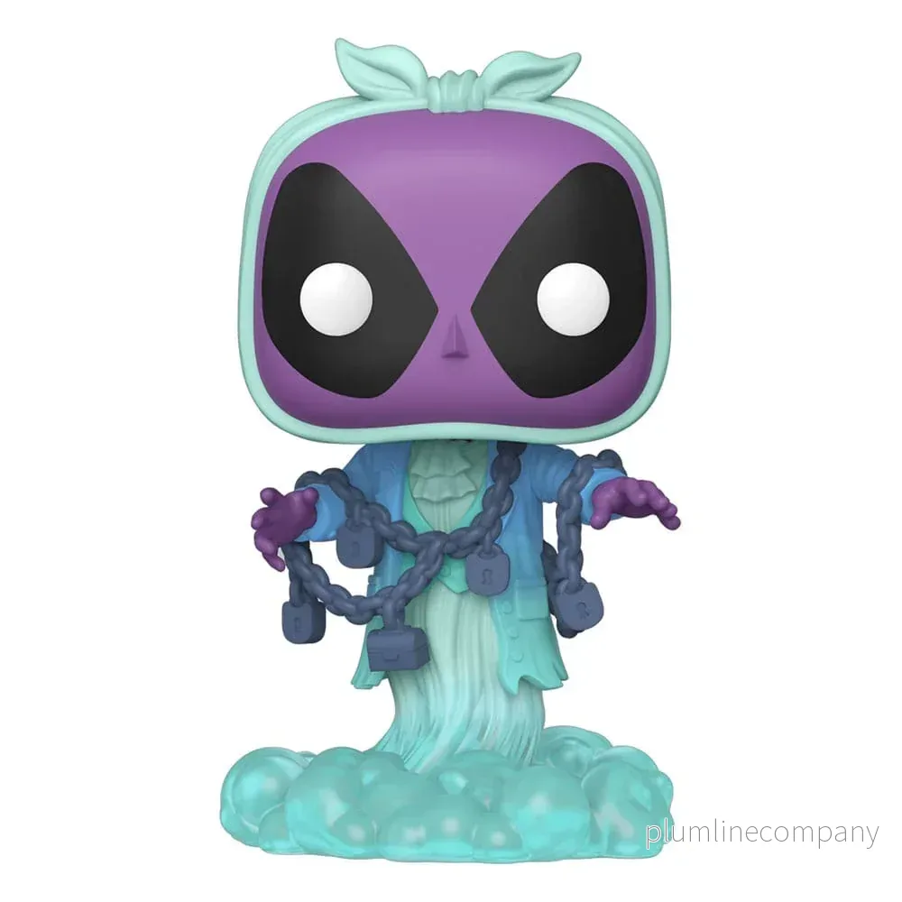 Marvel POP! Plus Figur Deadpool som Jacob Marley 9 cm