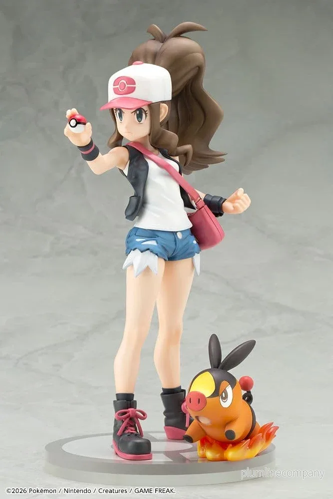 Pokémon PVC-figur 1/8 Hilda med Tepig Artfx J 21 cm - Bild 2