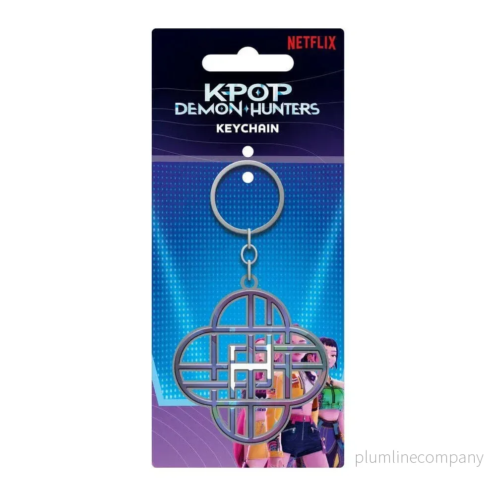 KPop Demon Hunters Metal Nyckelring Huntrix - Bild 2