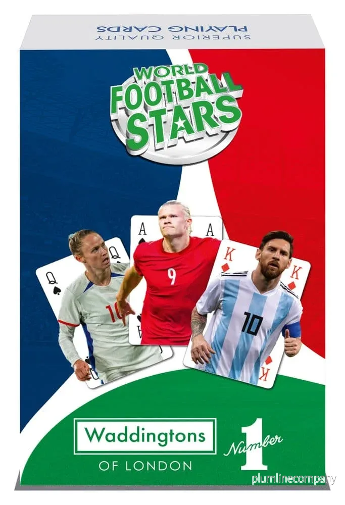 Världens Fotbollsstjärnor Spelkort Nr 1 *Engelsk Version* Världens Fotbollsstjärnor Spelkort Nr 1 *Engelsk Version*