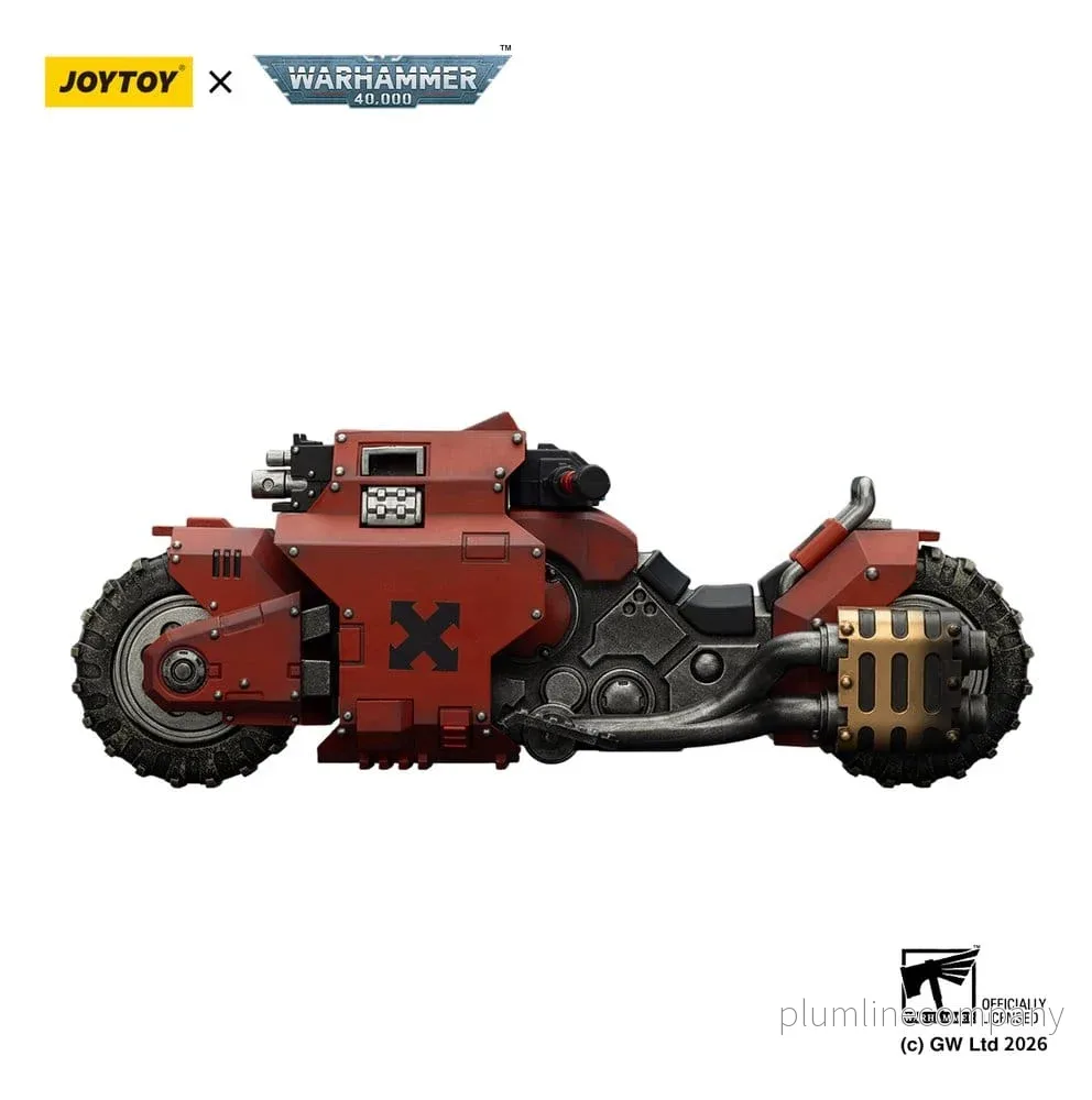 Warhammer 40,000 Raider-mönster Stridscykel Blood Angels med tvillingkopplade boltrifler 22 cm - Bild 2