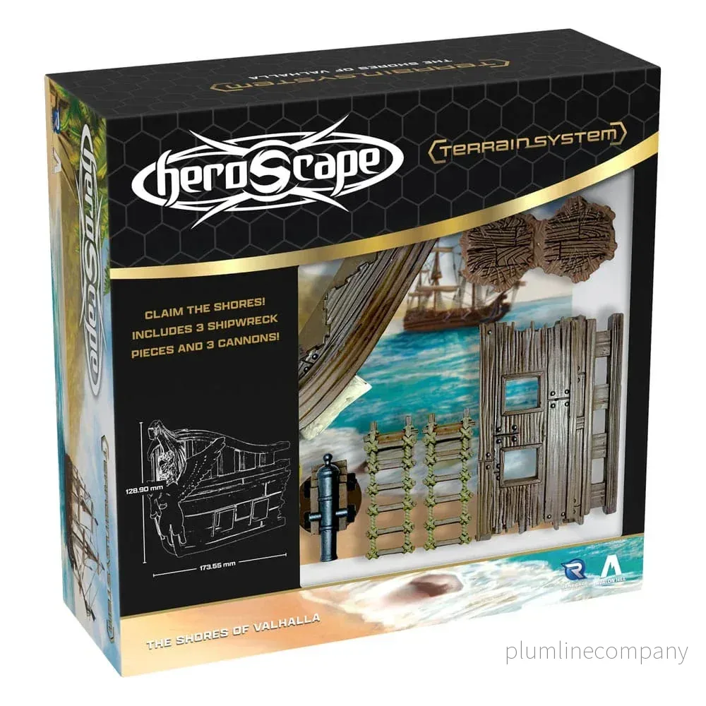 Heroscape Terrain Expansion Shores of Valhalla – Engelsk Version Heroscape Terrain Expansion Shores of Valhalla – Engelsk Version