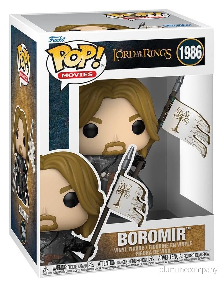 Lord of the Rings POP! Movies Figurer Boromir 9 cm - Bild 3